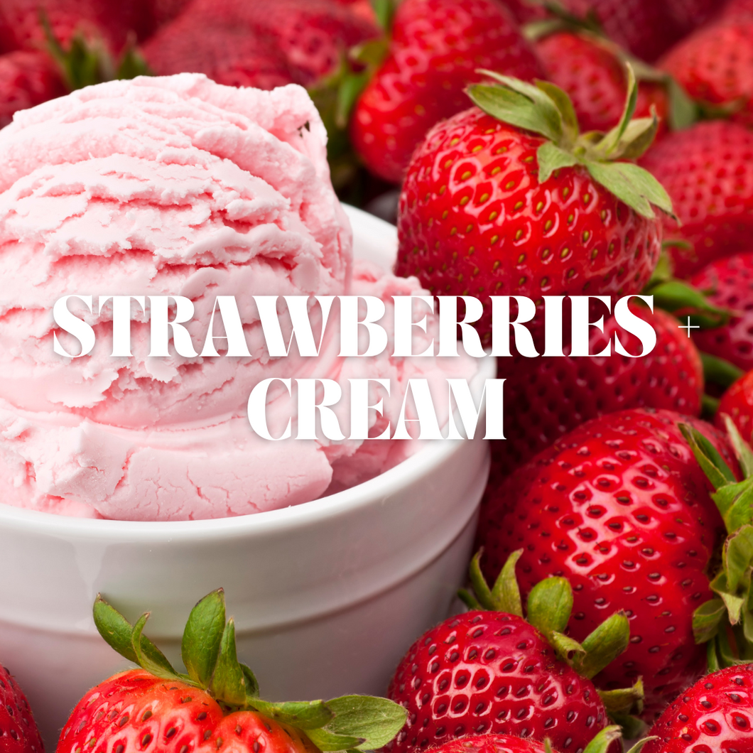 Strawberries + Cream (16 oz)