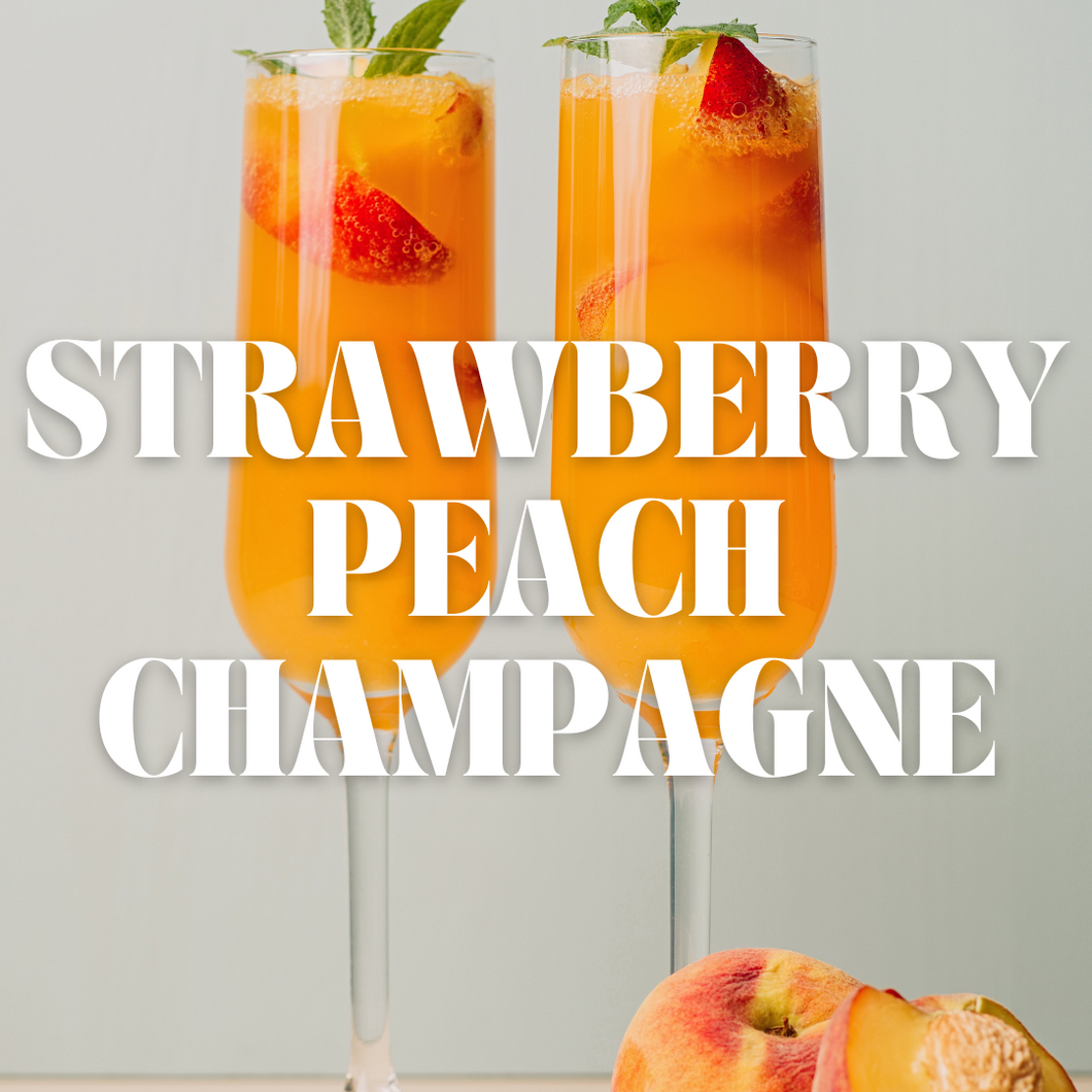 Strawberry Peach Champagne (12 oz)