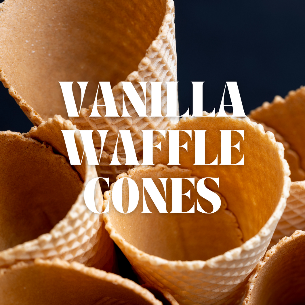 Vanilla Waffle Cones (12 oz)