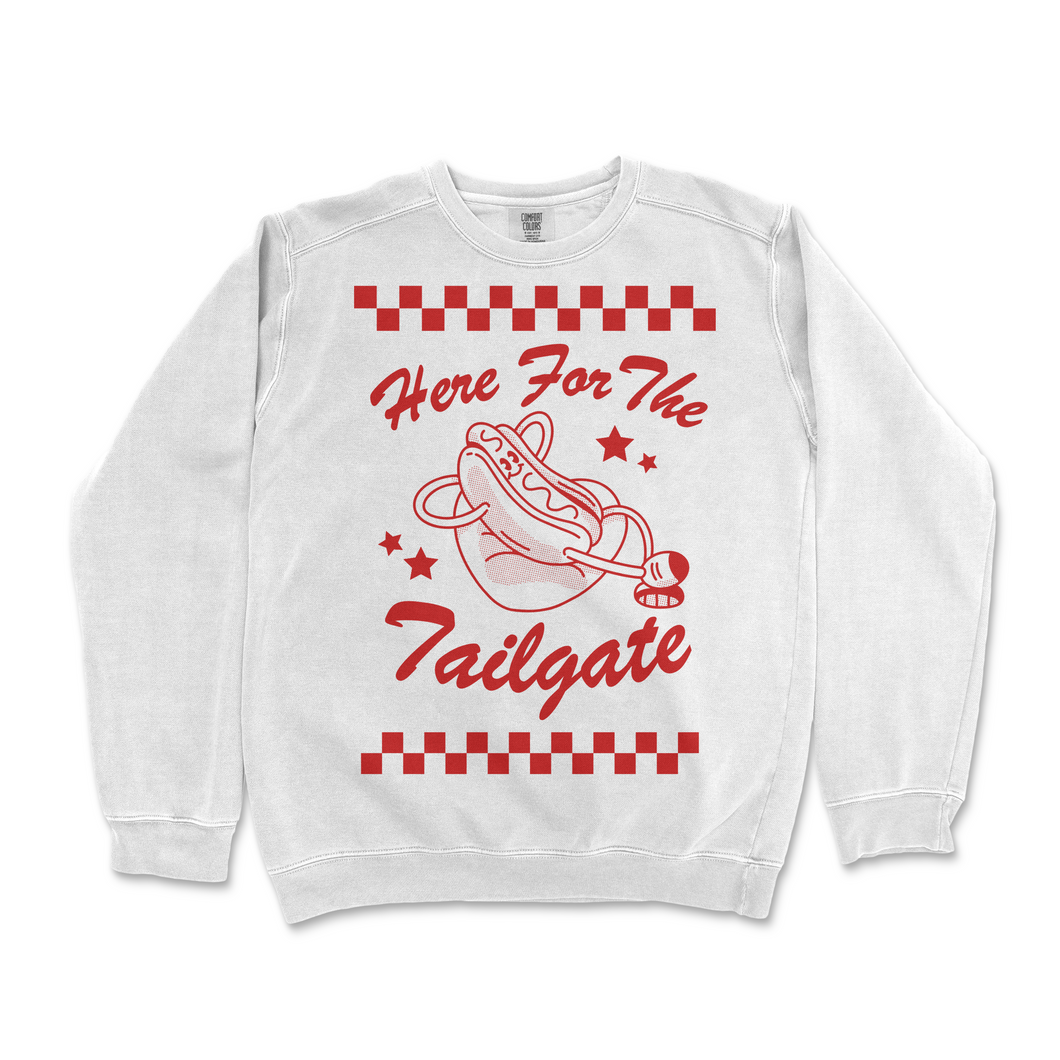 Here for the Tailgate Crewneck