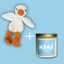 Load image into Gallery viewer, Chick Lovey + Candle Bundle
