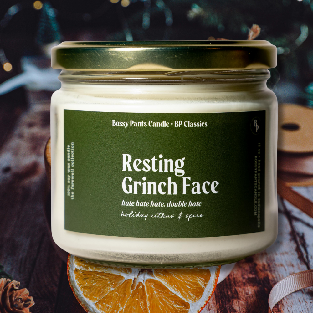 PREORDER- Resting Grinch Face (BP Classics)