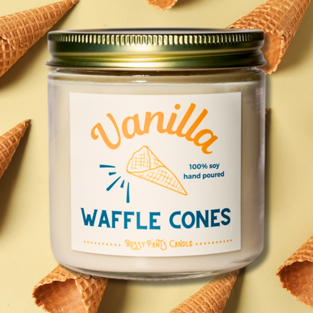 Vanilla Waffle Cones