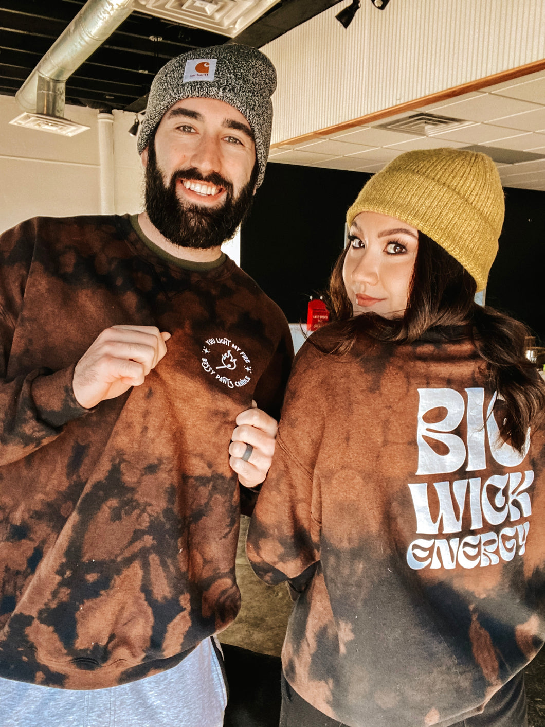 Big Wick Energy Bossy Pants Crewneck